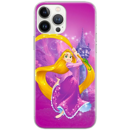 Etui Disney dedykowane do Iphone 12 Mini, wzór: Roszpunka i Pascal 003 Etui całkowicie zadrukowane, oryginalne i oficjalnie licencjonowane ERT Group