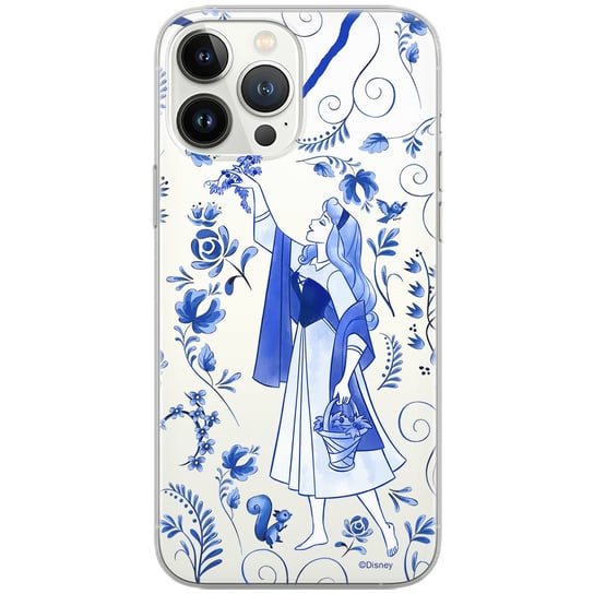 Etui Disney dedykowane do Iphone 12 PRO MAX, wzór: Aurora 003 Etui częściowo przeźroczyste, oryginalne i oficjalnie licencjonowane Disney