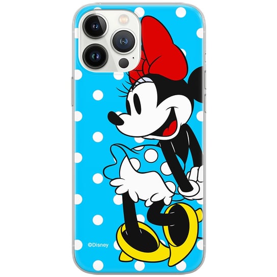 Etui Disney dedykowane do Iphone 12 PRO MAX, wzór: Minnie 034 Etui całkowicie zadrukowane, oryginalne i oficjalnie licencjonowane ERT Group