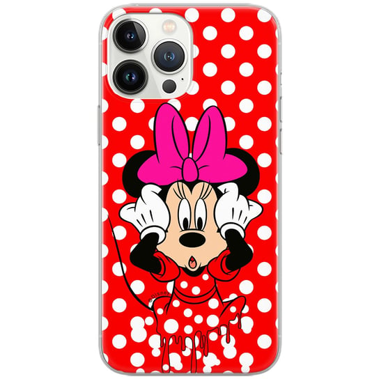 Etui Disney dedykowane do Iphone 14 PRO MAX wzór: Minnie 016 oryginalne i oficjalnie licencjonowane ERT Group