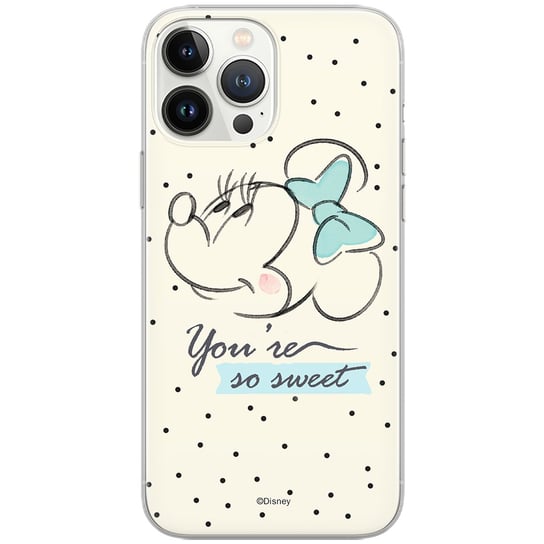 Etui Disney dedykowane do Iphone 5/5S/SE, wzór: Minnie 042 Etui całkowicie zadrukowane, oryginalne i oficjalnie licencjonowane ERT Group