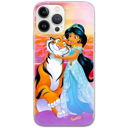 Etui Disney dedykowane do Iphone 6 PLUS, wzór: Jasmine i Rajah 001 Etui całkowicie zadrukowane, oryginalne i oficjalnie licencjonowane ERT Group
