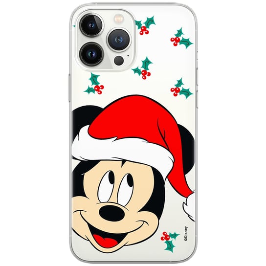 Etui Disney dedykowane do Iphone XS Max, wzór: Mickey 041 Etui częściowo przeźroczyste, oryginalne i oficjalnie licencjonowane ERT Group