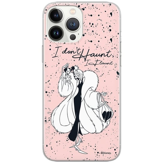 Etui Disney dedykowane do Samsung A20/ A30, wzór: Cruella i Puppy 001 Etui całkowicie zadrukowane, oryginalne i oficjalnie licencjonowane ERT Group