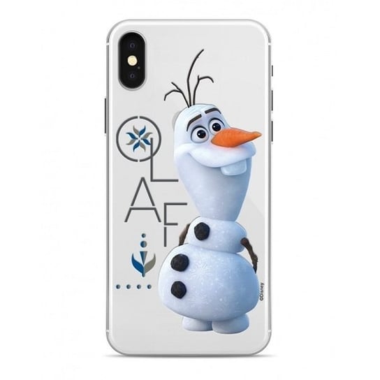 Etui Disney™ Olaf 004 iPhone X/XS transparent DPCOLAF1623 Kraina Lodu 2/Frozen 2 Disney