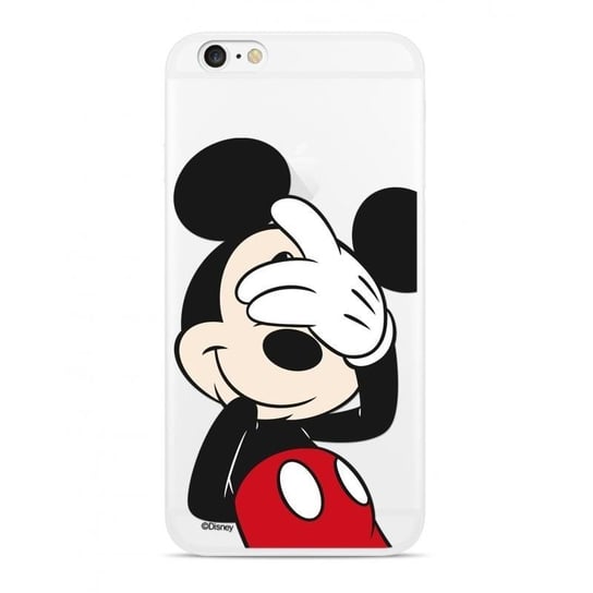 Etui Disney z nadrukiem Mickey 003, iPhone XR przezroczysty (DPCMIC6058) Disney