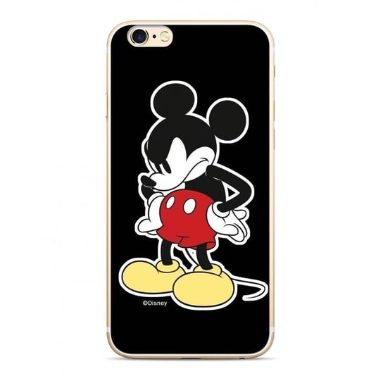 Etui Disney z nadrukiem Mickey 011, iPhone 8 Plus / iPhone 7 Plus, czarny (DPCMIC7893) Disney