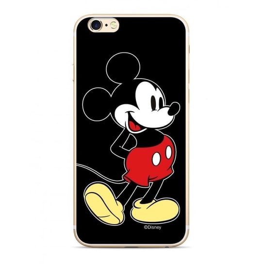 Etui Disney z nadrukiem Mickey 027, iPhone SE / iPhone 5S / iPhone 5, czarny (DPCMIC18641) Disney