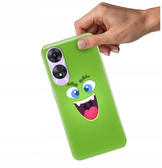 Etui dla Dziecka do OPPO A78 5G MONSTER JUNIOR Kids Powtory Stworki Wzory Funnycase