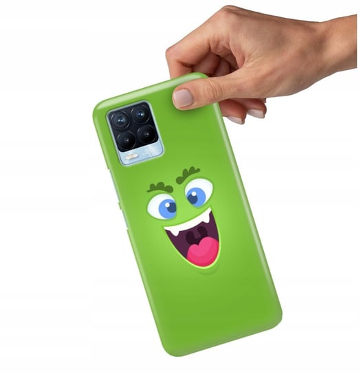 Etui dla Dziecka do REALME 8 PRO MONSTER JUNIOR Kids Powtory Stworki Wzory Funnycase