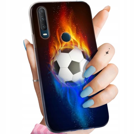 Etui Do Alcatel 1S 2020 Wzory Sport Piłkarskie Piłka Nożna Obudowa Case Alcatel