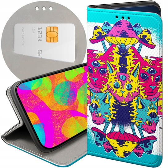 ETUI DO ALCATEL 1S 2021 / 3L 2021 WZORY PSYCHO LSD PSYCHODELIC GRZYBKI CASE Alcatel