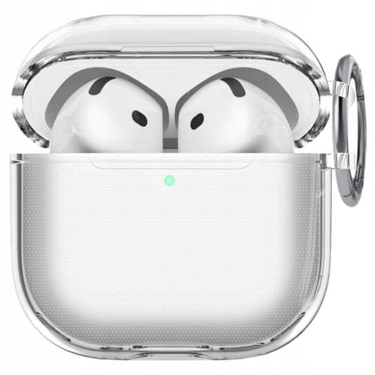 Etui do Apple Airpods 4 na słuchawki pokrowiec case obudowa przeźroczyste bez marki