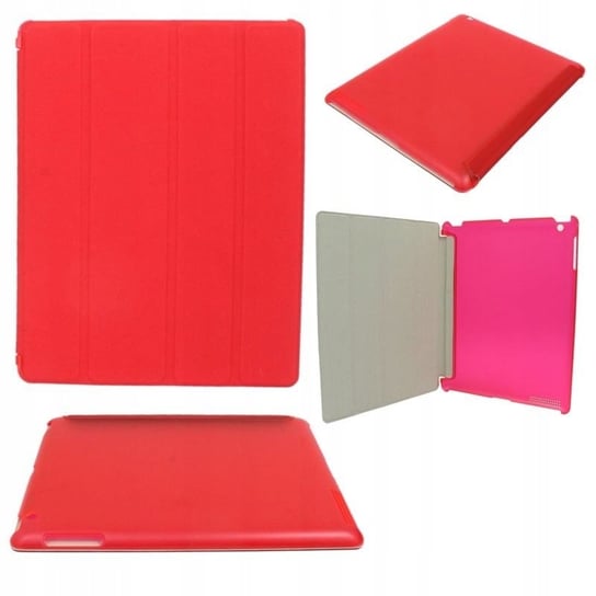 ETUI do Apple iPad 2 A1396 I 3 A1430 I 4 A1459 SMARTCASE czerwone Pokrowiec GSM-HURT