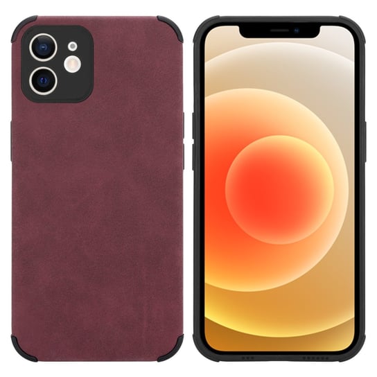 Etui Do Apple iPhone 11 Pokrowiec w Burgundia Fioletowa TPU Silikon Etui Ochronny Obudowa Case Cover Cadorabo Cadorabo