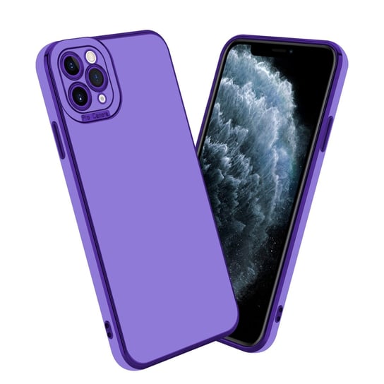 Etui Do Apple iPhone 11 PRO MAX Porkowiec w Glossy Purpura - Różowe Złoto Ochrona kamery Obudowa Case Cover TPU Cadorabo Cadorabo