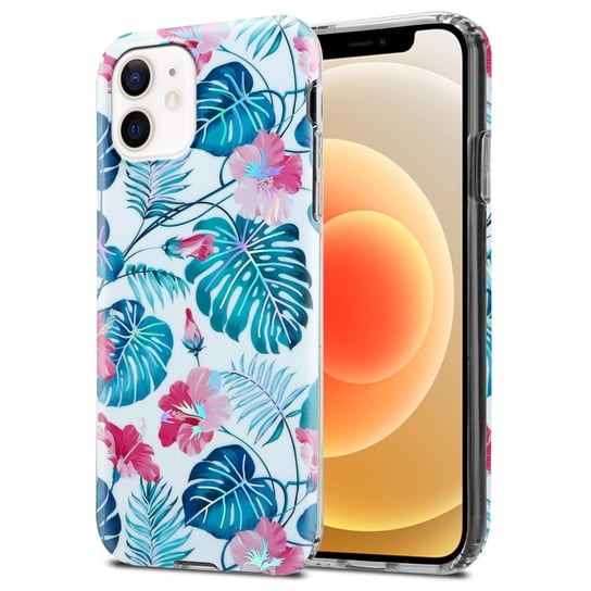 Etui Do Apple iPhone 12 / 12 PRO w LIŚCIE ŻÓŁWIA Pokrowiec TPU Silikon Obudowa Case Cover Plecki Cadorabo Cadorabo