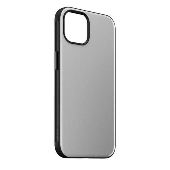Etui Do Apple Iphone 13 Miękkie W Dotyku Kompatybilne Z Magsafe Metal Nomad Srebrne NOMAD