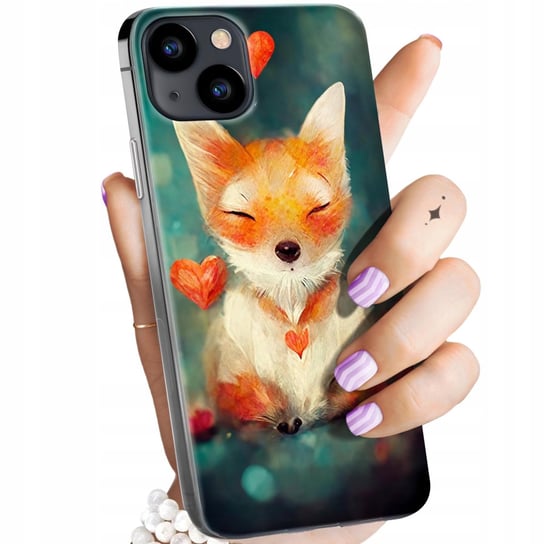 Etui Do Apple Iphone 13 Wzory Liski Lisy Fox Obudowa Pokrowiec Case Apple