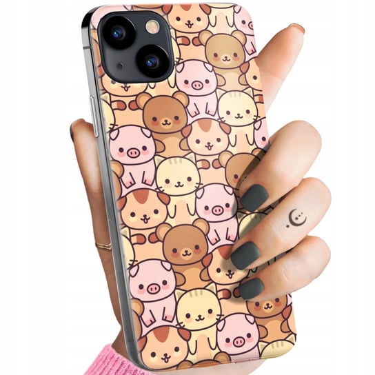 Etui Do Apple Iphone 13 Wzory Zwierzęta Pieski Kotki Lamy Domowe Dziekie Apple