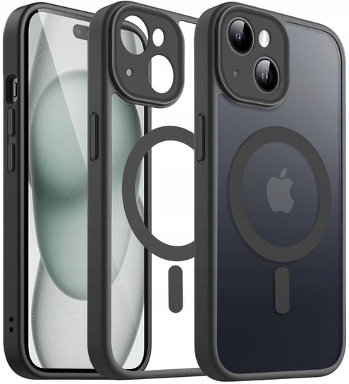 Etui do Apple iPhone 15 do MagSafe CLEAR CASE Szkło na ekran Krainagsm