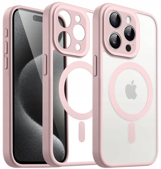 Etui do Apple iPhone 15 Pro do MagSafe CLEAR CASE Szkło na ekran Krainagsm
