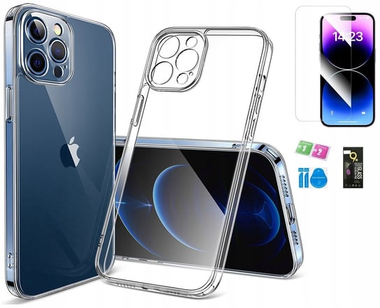 Etui Do Apple Iphone 15 Pro Silicone Case + Szkło 9H Ochrona Obiektywu Phonelove