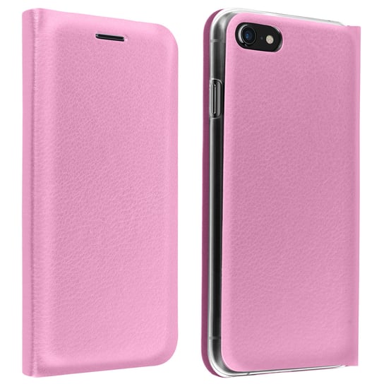 Etui do Apple iPhone SE 2020/8/7 Flip Card Holder - różowe Avizar