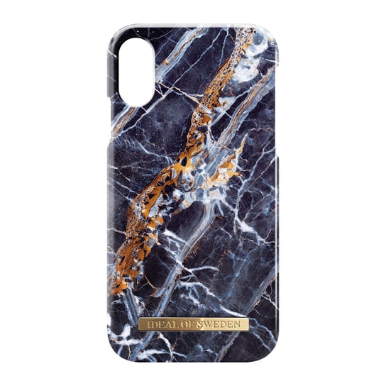 Etui do Apple iPhone X/XS Midnight Blue Marble Ideal of Sweden iDeal of Sweden