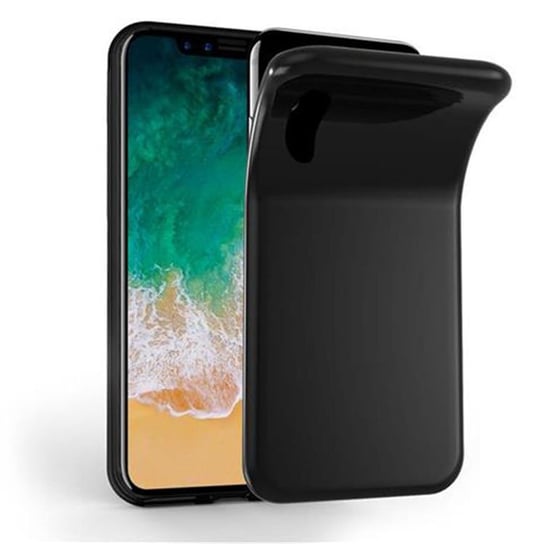 Etui Do Apple iPhone X / XS Pokrowiec w CZARNY Obudowa Ochronny TPU Silikon Case Cover Cadorabo Cadorabo