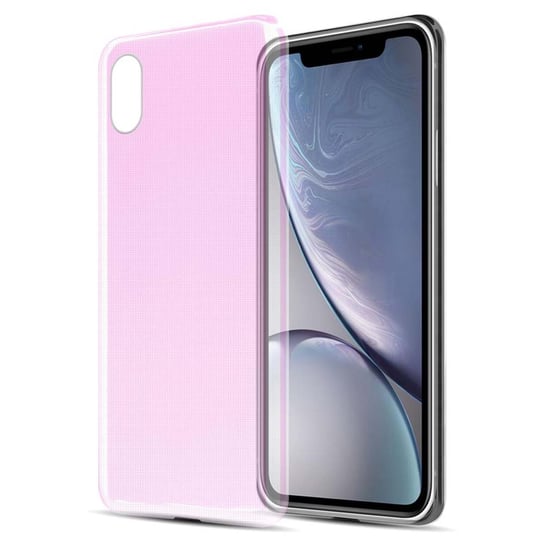 Etui Do Apple iPhone XR Pokrowiec w PRZEZROCZYSTY RÓŻOWY Obudowa Ochronny TPU Silikon Case Cover Cadorabo Cadorabo