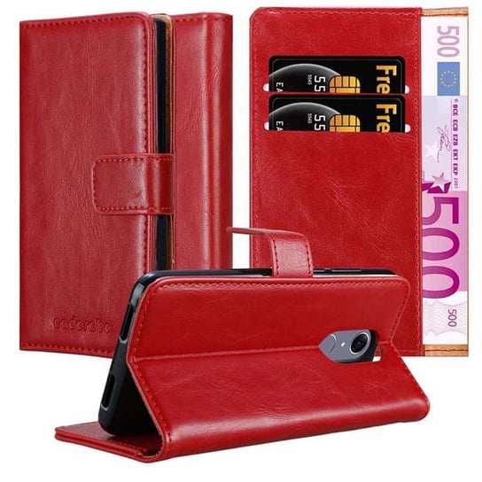 Etui Do Cubot NOVA w Pokrowiec CZERWONE WINO Magnet Obudowa Ochronny Case Cover Cadorabo Cadorabo