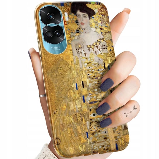 Etui Do Etui Honor 90 5G Wzory Klimt Gustav Pocałunek Obudowa Pokrowiec Honor