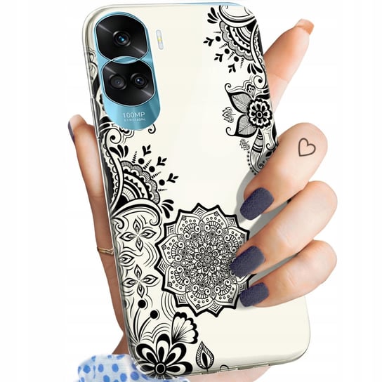 Etui Do Etui Honor 90 5G Wzory Mandala Buddyzm Sztuka Wzory Obudowa Case Honor