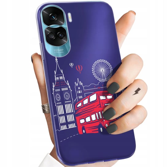 ETUI DO ETUI HONOR 90 5G WZORY TRAVEL PODRÓŻ PRZYGODA OBUDOWA POKROWIEC Honor