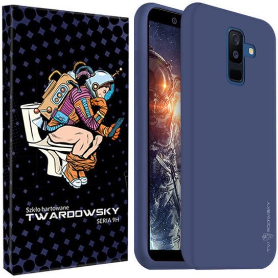 Etui Do Galaxy A6 Plus 2018 Twardowsky Hole +Szkło TWARDOWSKY