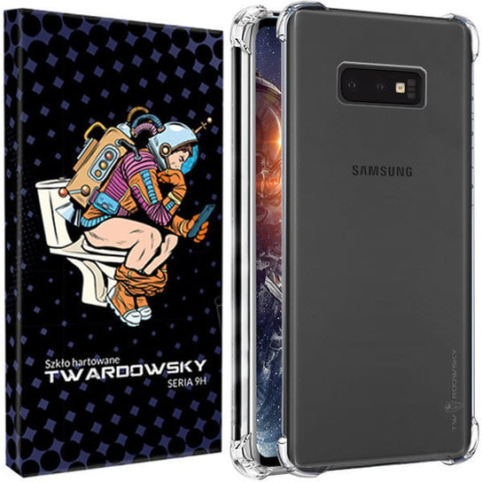 Etui Do Galaxy S10E Sm-G970 Twardowsky Air + Szkło TWARDOWSKY