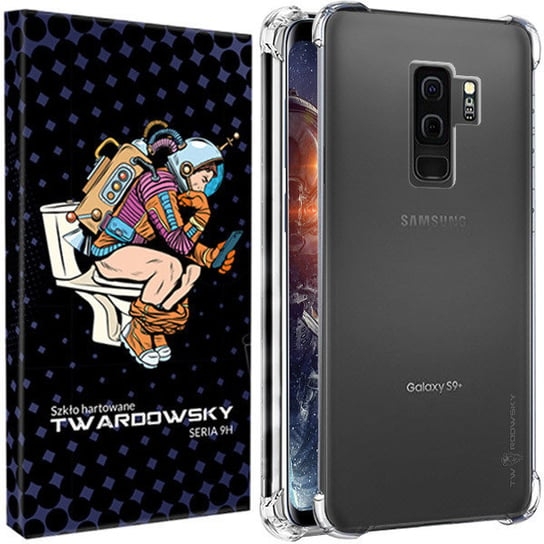 Etui Do Galaxy S9 Plus G965 Twardowsky Air + Szkło TWARDOWSKY