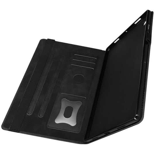 Etui do Galaxy Tab A8 10.5 Etui na karty z klapką Funkcja obsługi wideo czarne Avizar