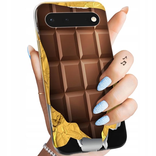 ETUI DO GOOGLE PIXEL 6 PRO WZORY CZEKOLADA CHOCO SŁODYCZE OBUDOWA POKROWIEC Google