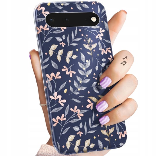 Etui Do Google Pixel 6 Pro Wzory Floral Botanika Bukiety Obudowa Pokrowiec Google