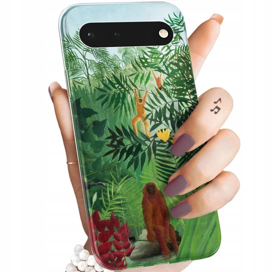 ETUI DO GOOGLE PIXEL 6 PRO WZORY HENRI ROUSSEAU PEJZAŻ MALARZ OBUDOWA CASE Google