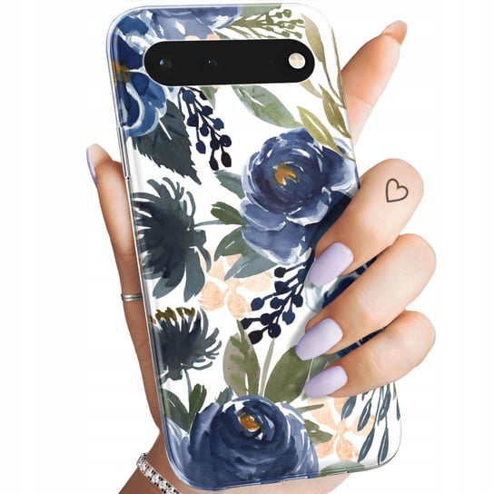 Etui Do Google Pixel 6 Pro Wzory Kwiaty Kwieciste Flower Obudowa Pokrowiec Google