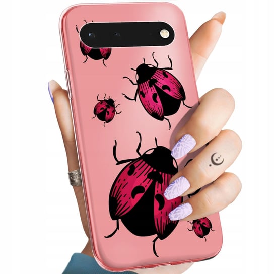 ETUI DO GOOGLE PIXEL 6 WZORY BIEDRONKA Z BIEDRONKĄ LADYBUG OBUDOWA CASE Google