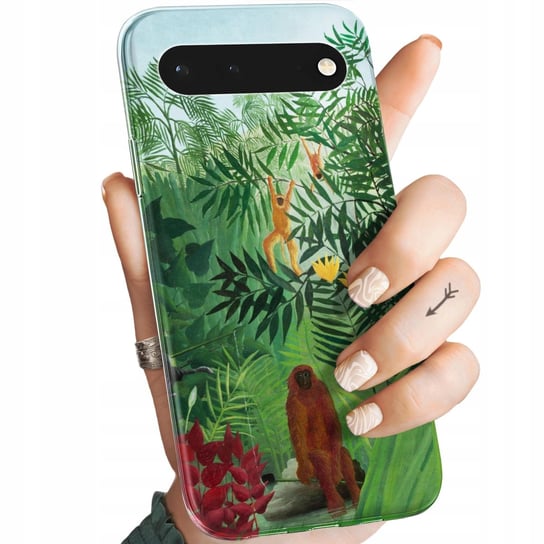 ETUI DO GOOGLE PIXEL 6 WZORY HENRI ROUSSEAU PEJZAŻ MALARZ OBUDOWA POKROWIEC Google