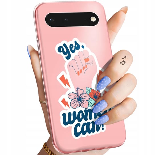 ETUI DO GOOGLE PIXEL 6 WZORY SIŁA KOBIET GIRL POWER FEMINIZM OBUDOWA CASE Google