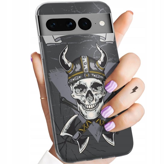 ETUI DO GOOGLE PIXEL 7 PRO WZORY WIKINGOWIE VIKING RUNY ODYN OBUDOWA CASE Google