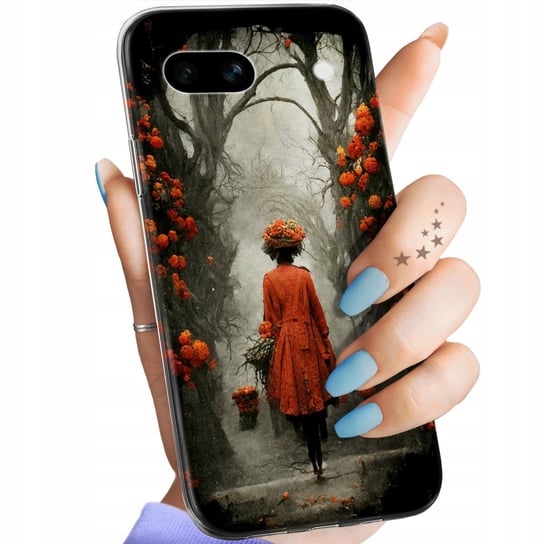 Etui Do Google Pixel 7A Wzory Jesień Liście Autumn Obudowa Pokrowiec Case Google