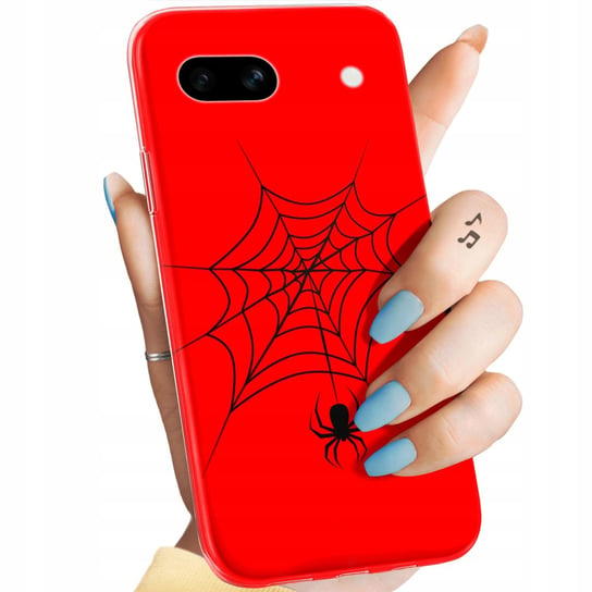 Etui Do Google Pixel 7A Wzory Pająk Spider Pajęczyna Obudowa Pokrowiec Case Google