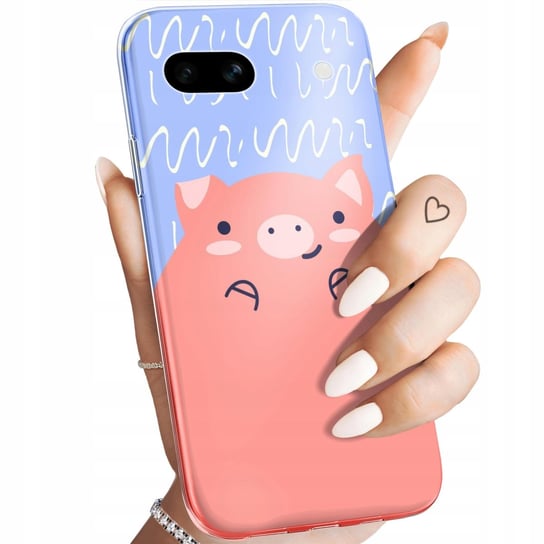 Etui Do Google Pixel 7A Wzory Świnka Peppa Bajka Obudowa Pokrowiec Case Google